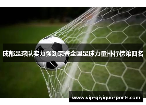 成都足球队实力强劲荣登全国足球力量排行榜第四名